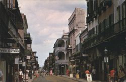 Royal Street, New Orleans, Louisiana Postcard