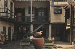 Patti's Courtyard, New Orleans French Opera House Postcard