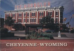 The Wrangler Building, Cheyenne, WY - Famous for Ranchwear Postcard