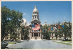 Wyoming State Capitol Building, Cheyenne WY Postcard