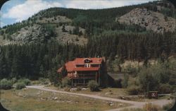Snowy Range Lodge, Centennial, WY - Medicine Bow Forest Postcard