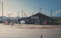 Lone Tree Junction Gas Station and Post Office, Buford, Wyoming Postcard