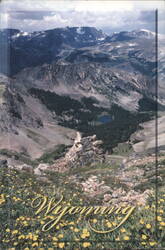 Beartooth Mountain Range, Wyoming - Mountain Lake View Postcard