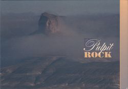 Pulpit Rock in Wyoming Postcard