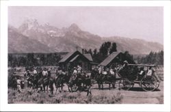 Chapel of the Transfiguration, Grand Teton Mountains Postcard