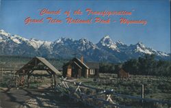 Church of the Transfiguration, Grand Teton National Park Postcard
