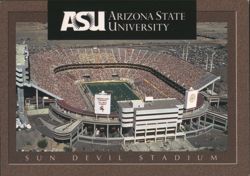 Sun Devil Stadium, Arizona State University Postcard