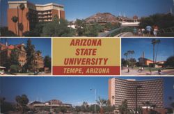 Arizona State University Campus Buildings, Tempe AZ Postcard