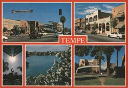 Tempe, Arizona Multi-View - All America City Postcard