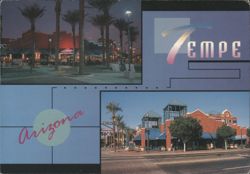 Mill Avenue Centerpoint Shopping District, Tempe AZ Postcard