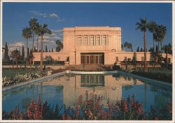Mesa Arizona Temple, Church of Jesus Christ of Latter-day Saints Postcard