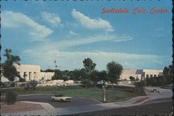 Scottsdale Civic Center - City Hall & Library Buildings Postcard
