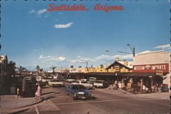 Brown Avenue Shops, Scottsdale, AZ Postcard