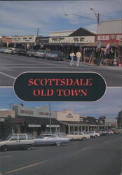 Scottsdale Old Town Main Street & Brown Avenue Shops Postcard