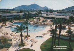 The Registry Resort Pool Area - Scottsdale, Arizona Postcard