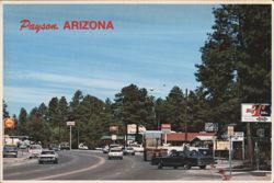 Payson, Arizona Street Scene Postcard