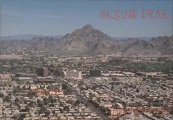 Squaw Peak, Phoenix, Arizona Postcard
