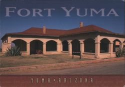 Fort Yuma Quechan Indian Museum, Yuma, AZ Postcard