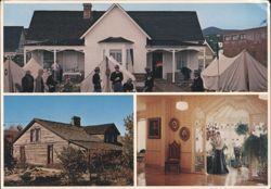 Fremont House, Governor's Mansion, Folk Arts Fair, Prescott AZ Postcard