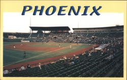 Phoenix Ballpark Baseball Stadium View Postcard