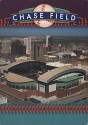 Chase Field Phoenix Arizona Aerial View Postcard