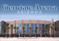 Glendale Arena - Glendale, AZ Postcard