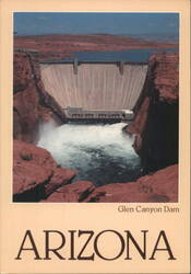 Glen Canyon Dam, Arizona Postcard