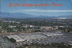Aerial View of El Con Shopping Center, Tucson Postcard