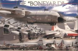 The Boneyard Aircraft Storage, Tucson, AZ Postcard
