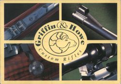 Griffin & Howe Custom Rifles, Rifle Parts Collage Postcard