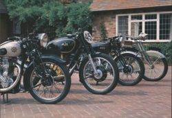 Classic Motorcycles: BSA, AJS, Vincent-HRD, Clyno Postcard