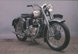 1951 Royal Enfield 500 Twin Motorcycle Postcard