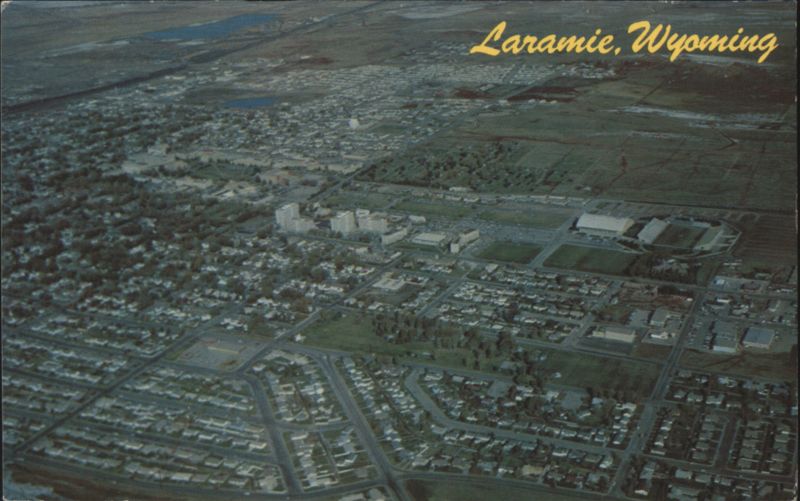 Aerial View of Laramie, Wyoming Mike Roberts