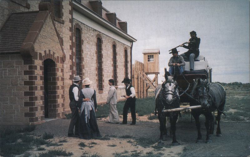 Wyoming Territorial Prison Park Laramie Reenactment