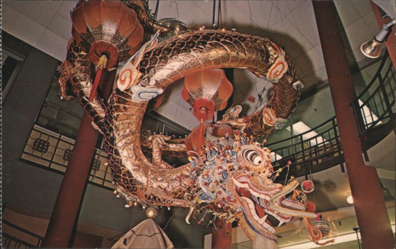 China Trade Center Dragon, San Francisco Chinatown California