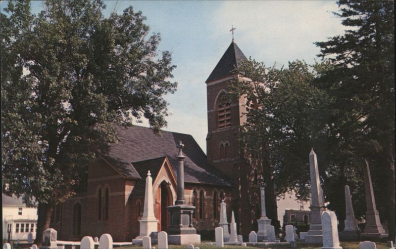 Christ Church Episcopal, Milford, Delaware with Cemetery