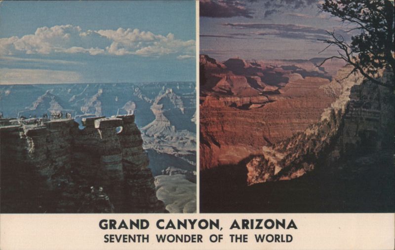 Grand Canyon, Arizona - Mather Point & Sunset Views Grand Canyon National Park