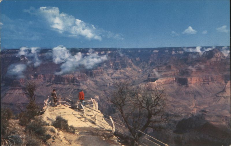 Grand Canyon National Park, Arizona with Storm Clouds