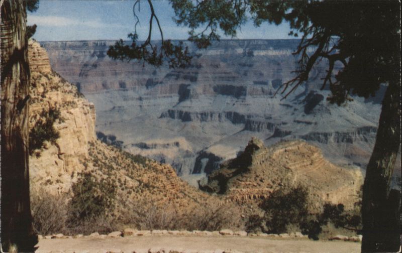 Grand Canyon, The Battleship from Grand Canyon Village, AZ Arizona