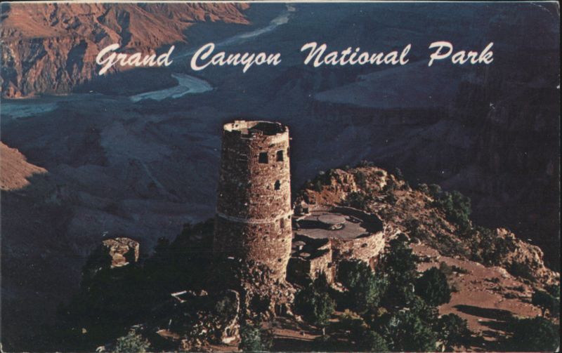 Desert View Watchtower, Grand Canyon National Park Arizona