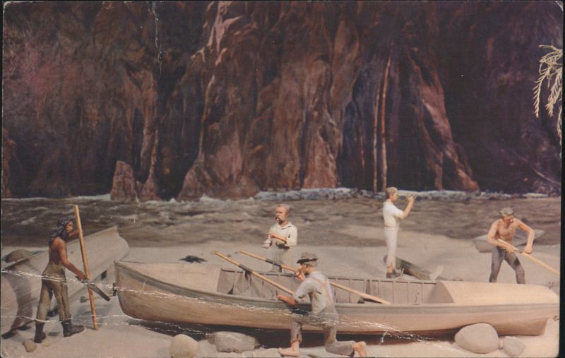 Grand Canyon Powell Expedition Diorama, Visitor Center Grand Canyon National Park Arizona