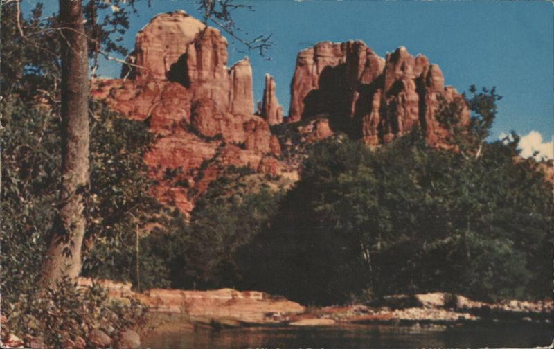 Red Rock Formations, Oak Creek Canyon, Sedona, AZ Arizona