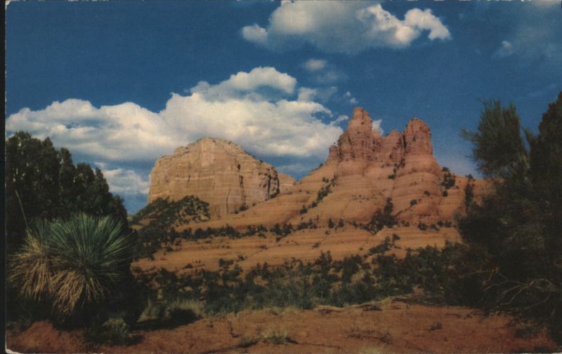 Bell Rock and Red Sandstone Formations, Sedona, AZ Arizona