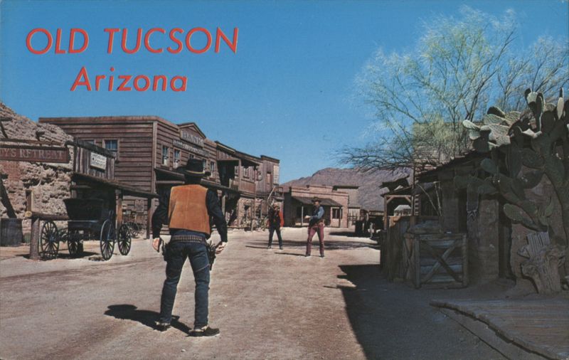 Old Tucson, Arizona - Western Town Gunfight Reenactment