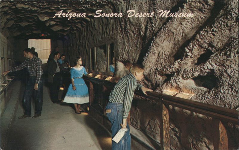 Arizona-Sonora Desert Museum Underground Tunnel Tucson