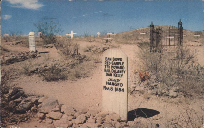 Boot Hill Graveyard, Tombstone, Arizona - Hanged Men