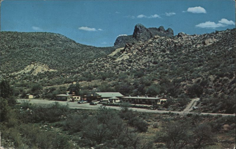 Tortilla Flat, AZ on Apache Trail, Desert Landscape Arizona