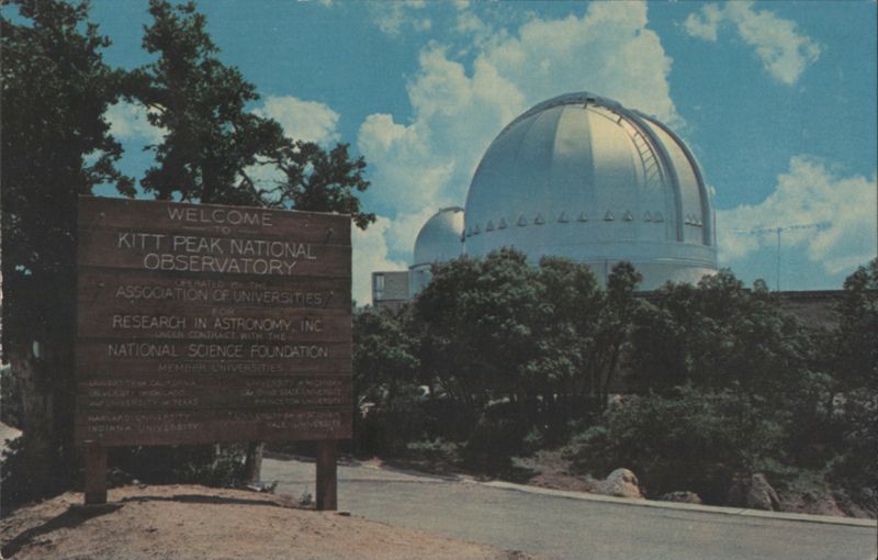 Kitt Peak National Observatory Domes, Tucson, Arizona