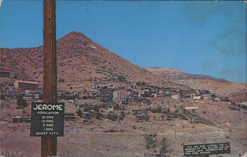 Jerome, Arizona Copper Mining Ghost City Norton Louis Avery