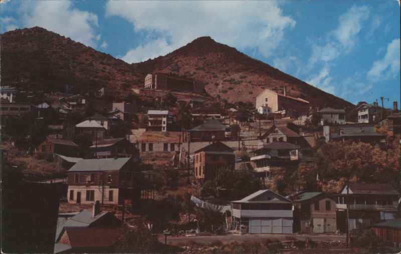 Jerome, Arizona Ghost Town with Mountain Homes Bob Bradshaw